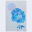 Yoskay Yamamoto - Flower Bird Wind Moon - "Moonflower in Spring Rain"