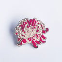 Giant Robot - Chrysanthemum Enamel or Lapel Pin and Glows in the Dark