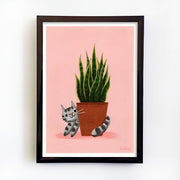 Plants and Flowers Show - Nellie Le - “Sneaky Cat and Snake Plant”