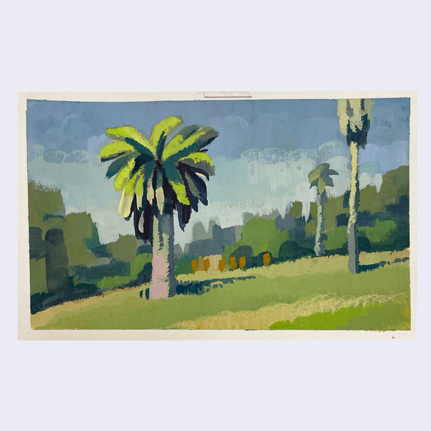 Sitting Outside - #87 - Tom Eichacker - "Elysian Park Palm"
