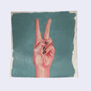 Post-it Show 2021 - Tasha Kusama - "Peace & Love, XOXO"