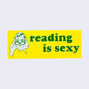 Reading is Sexy Small Vinyl Sticker