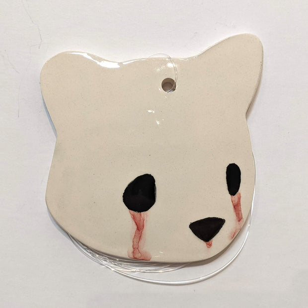 Jenn Lima - Luke Chueh: More Drawings - 4"-5" Medium Ceramic Bear Head (Facing Right)