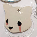 Jenn Lima - Luke Chueh: More Drawings - 4" Small Ceramic Bear Head (Facing Left)