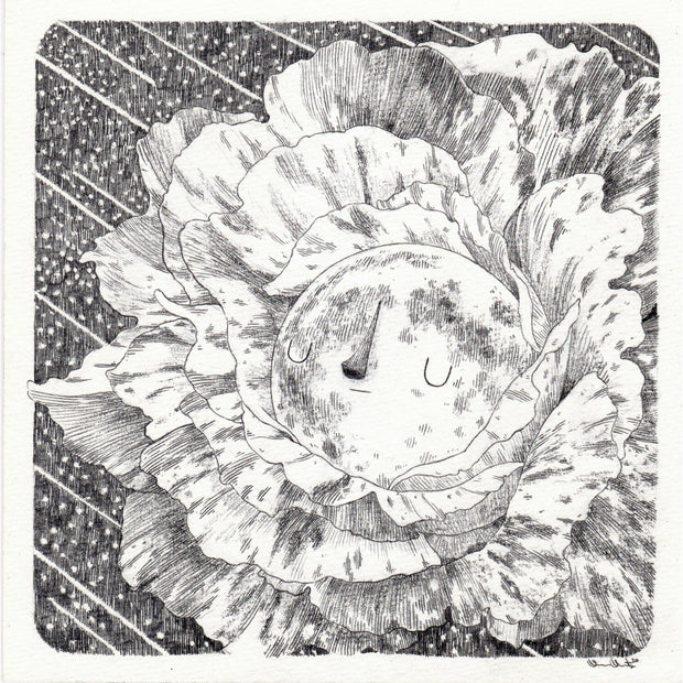 Yoskay Yamamoto - Flower Bird Wind Moon - "Sketch August 10"
