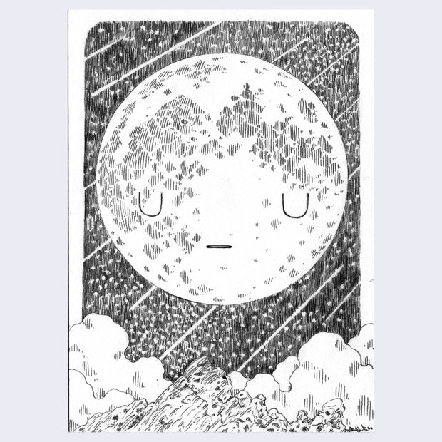 Yoskay Yamamoto - Flower Bird Wind Moon - "Sketch June 01"
