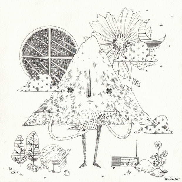 Yoskay Yamamoto - Flower Bird Wind Moon - "Sketch June 12"