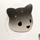 Jenn Lima - Luke Chueh: More Drawings - Ombre Black Ceramic Bear Head