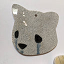 Jenn Lima - Luke Chueh: More Drawings - Crackle Ceramic Bear Head