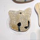 Jenn Lima - Luke Chueh: More Drawings - Crackle Ceramic Bear Head