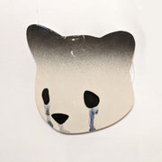 Jenn Lima - Luke Chueh: More Drawings - Ombre Black Ceramic Bear Head
