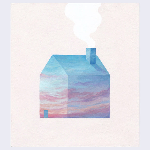 Yoskay Yamamoto - Flower Bird Wind Moon - "Sunset House #01"