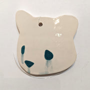 Jenn Lima - Luke Chueh: More Drawings - 4 to 5" Medium Ceramic Bear Head (Facing Left)