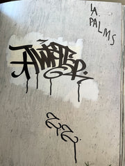 Book page that says Twist handtagged.