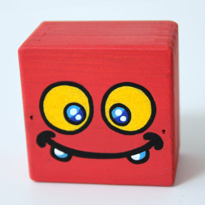 Jerome Lu - RGB Uglydoll Cubed (Red) - #206