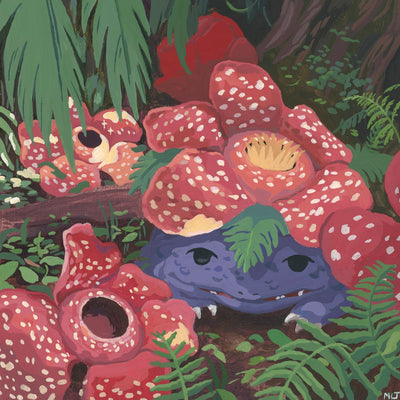 Deep Forest 2 - Thao - "Rafflesia Arnoldii" Art Print