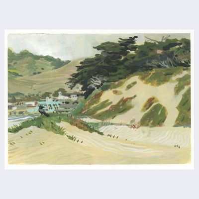 Sitting Outside - #82 - Mike Dutton - "Windy Day at Pismo State Beach - Pismo Beach" 2022