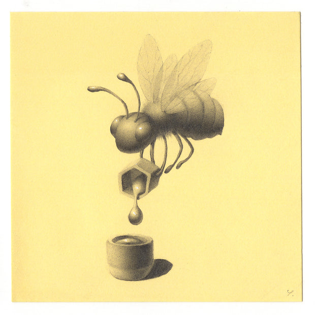 Post-it Show 2021 - Yumi Yamazaki - Post-it #01 (Bee)